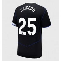 Chelsea Moises Caicedo #25 Tretí futbalový dres 2025-26 Krátky Rukáv